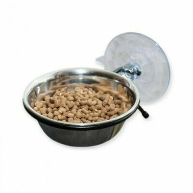 K&H Pet Products Ez Mount Up & Away Kitty Diner - Stainless/Black