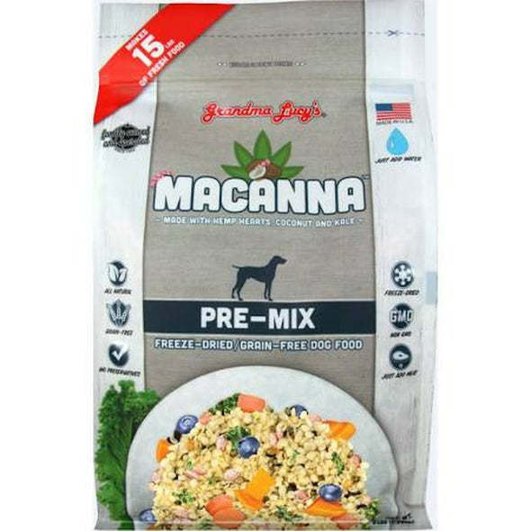 Grandma Lucy's Macanna Grain Free Pre-Mix Freeze-Dried Raw Dog Food