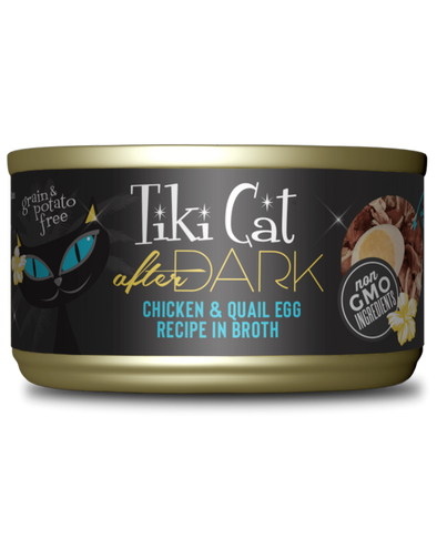 Tiki Cat After Dark Chicken & Quail Egg Canned Cat Food
