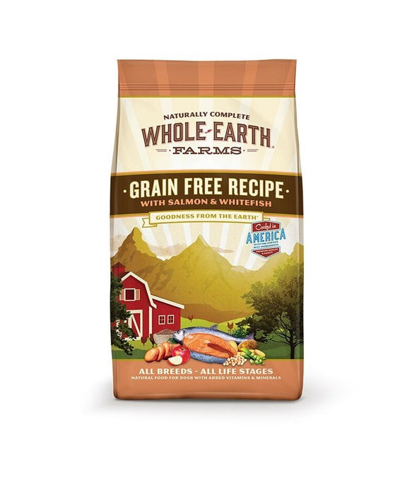 Whole Earth Farms Grain Free Salmon & Whitefish Recipe Dry Dog Food